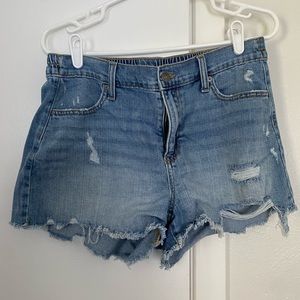 Aerie Daydream Denim Pull-On Short